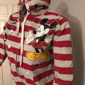 Mickey Mouse Zipper Hoodie